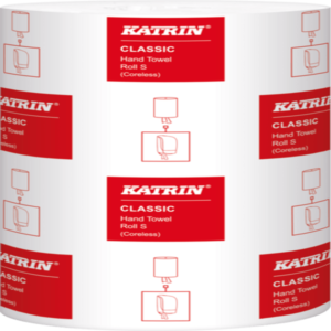 Torkrulle Katrin 1-lags, Mini, 116m x 20,5cm -12 rullar/kart