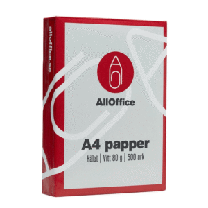 Kopieringspapper A4, hålat, 80g – 500 st/fp