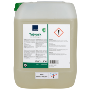Tvättmedel flytande, kulör och vit, utan färg och parfym - 10 L dunk