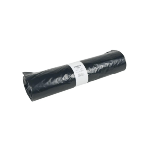 Sopsäck 125L 750 x 1150 mm svart (miljövänlig) – 25 st/rulle