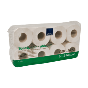 Toalettpapper Abena 2-lags 31,25m x 9,6cm - 56 rullar/bal