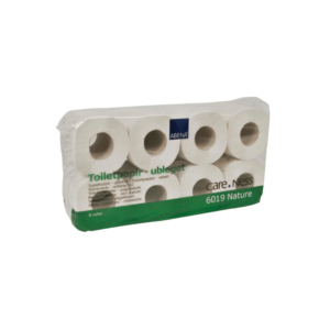 Toalettpapper Abena 2-lags 31,25m x 9,6cm - 8 rullar/fp